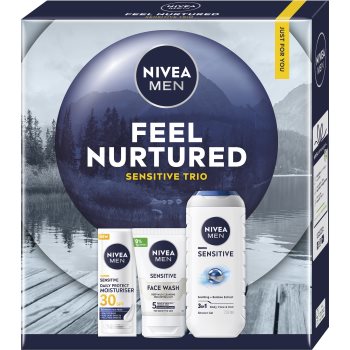 NIVEA MEN Feel Nurtured set cadou corp si fata - imagine 2